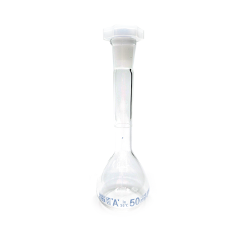 Borucam Balon Joje Şeffaf Plastik Kapaklı Mavi Skala A Class NS 12/21 - 50 mL