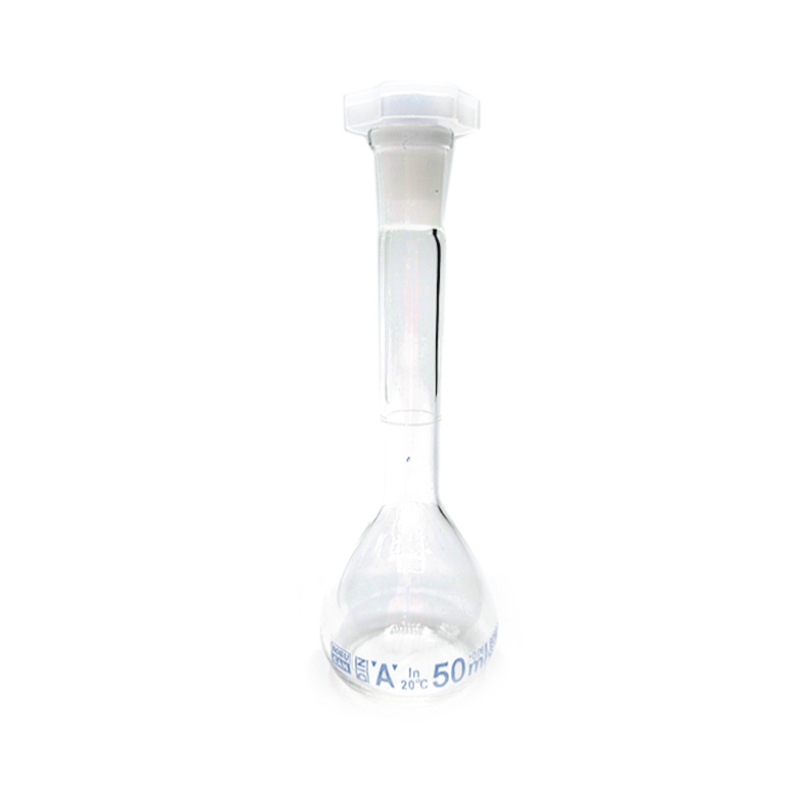 Borucam Balon Joje Şeffaf Plastik Kapaklı Mavi Skala A Class NS 12/21 - 50 mL