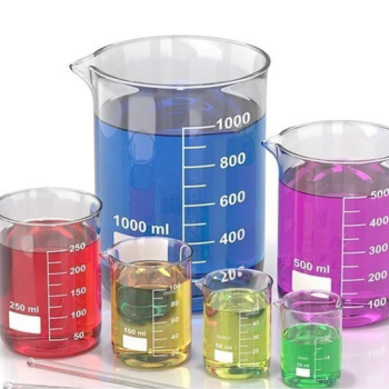 Borucam 10 ml Kısa Form Cam Beher