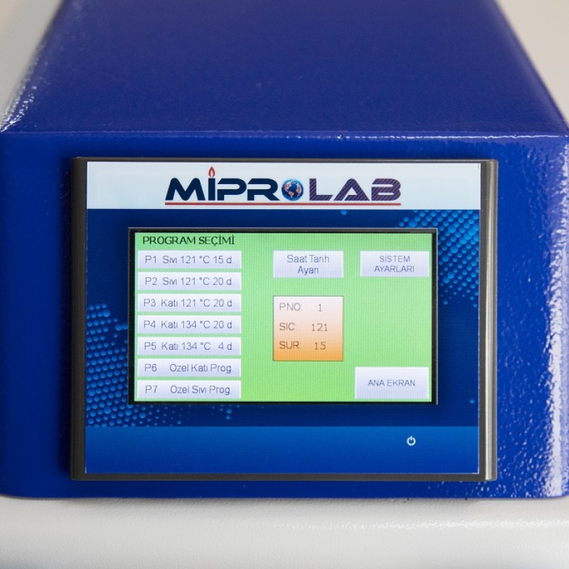 MLO Serisi Dik Tip Otoklavlar // MLO Series Vertical Autoclaves
