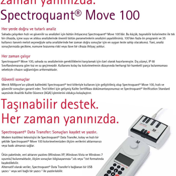 Merck Spectroquant® Move 100 Taşınabilir Kolorimetre