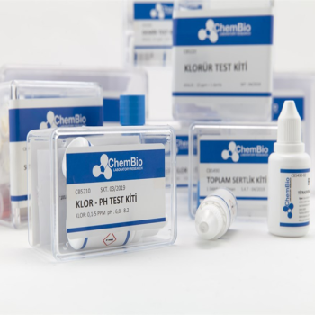Chembio CB5040 Asetik Asit Test Kiti | 50 - 100 Test (1 Damla Titrant = 50 Ppm Asetik Asit)