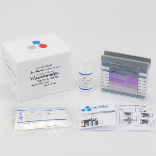 Chembio CB5250 Krom 6+ Test Kiti | 100 Test ( 0,2 - 0,5 - 1 - 1,75 - 2,5 - 5 Ppm Krom 6+ ) Chembio CB5250 Krom 6+ Test Kiti | 100 Test ( 0,2 - 0,5 - 1 - 1,75 - 2,5 - 5 Ppm Krom 6+ )