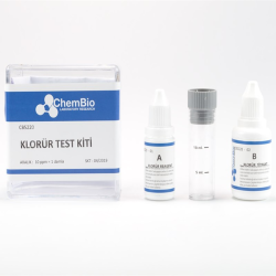 Chembio CB5420 Siyanür Test Kiti | 100 Test  (0,1 - 0,5 - 1 - 2,5 - 5 Ppm)