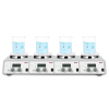 DLAB MS-H340-S4 SET 4 Bölmeli Isıtıcılı Manyetik Karıştırıcı SET 200... 1.500 rpm / 25... 340 °C / 4 x 10 L
