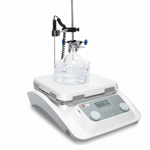 DLAB MS10-H500-Pro SET Isıtıcılı Manyetik Karıştırıcı 100... 1.500 rpm / RT... 500 ℃ / 30 L