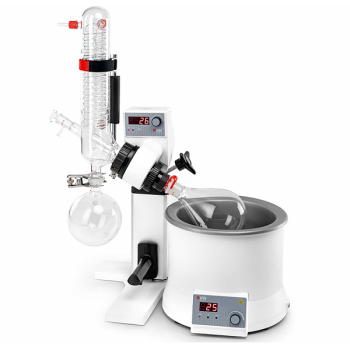 DLAB RE100-S Rotary Evaporatör Vertikal 20.... 200 rpm / 180 °C Manuel Lift