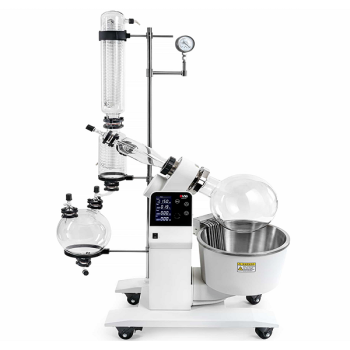 DLAB RE200-Pro SET Vertikal Rotary Evaporatör 20 L Otomatik Lift