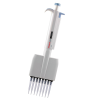 DLAB TopPette Ayarlanabilir Sekiz Kanallı Otomatik Pipet 5-50 μL