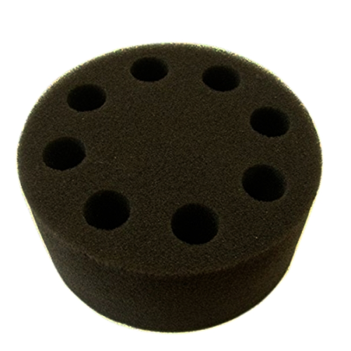 DLAB VT1.3.4 Vorteks için Tüp Adaptörü, 8 Delikli Test Tüpleri için, Ø16 mm, VT1.3/ VT1.2/PS1.1 ile Birlikte Kullanılır