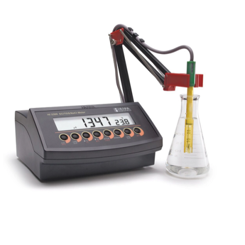 Hanna Hi 2300-02 Masa Tipi EC/TDS/ATC İle Tuzluluk Ölçer Hanna Hi 2300-02 Masa Tipi EC/TDS/ATC İle Tuzluluk Ölçer
