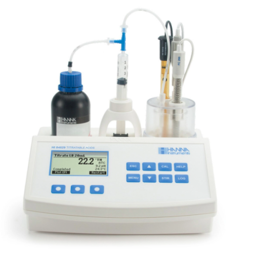 Hanna Hi 84529U Titre Edilebilir Asitliği Ölçmek İçin Mini Titratör 