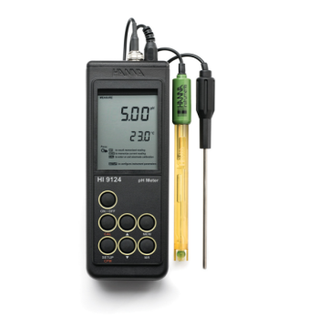 Hanna HI 9124 Suya Dayanıklı Portatif Ph Metre 