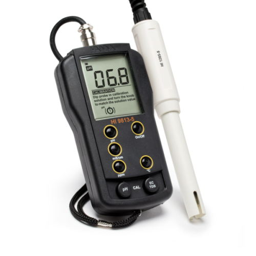 Hanna HI9813-5 TAŞINABİLİR pH/EC/TDS Metre Hanna HI9813-5 TAŞINABİLİR pH/EC/TDS Metre