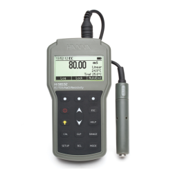 Hanna HI98192 Su geçirmez Taşınabilir EC / TDS / Direnç / Tuzluluk Ölçer Hanna HI98192 Su geçirmez Taşınabilir EC / TDS / Direnç / Tuzluluk Ölçer