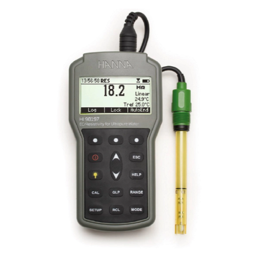 Hanna HI98197 Portatif EC/Rezistive Metre