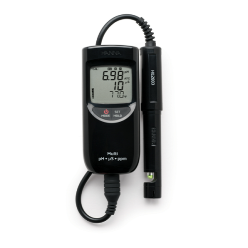 Hanna HI991300 Portatif Su Geçirmez pH/EC/TDS Metre Hanna HI991300 Portatif Su Geçirmez pH/EC/TDS Metre