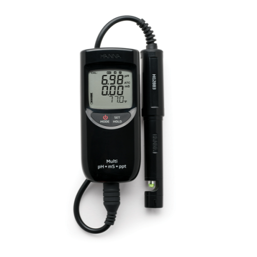 Hanna HI991301 Portatif Su Geçirmez pH/EC/TDS Metre 