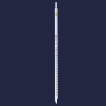 ISOLAB 021.11.001 Pipet - Cam - Dereceli - A Kalite - Amber Skala - 1 ml