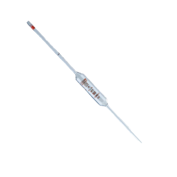 ISOLAB 021.15.001 Pipet - Cam - Bullu - A Kalite - Amber Skala - 1 ml