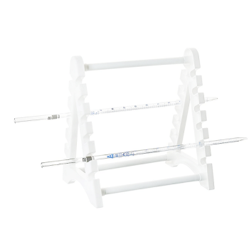 ISOLAB 022.02.001 Pipet Standı - P.P - Yatay 12 Pipet Kapasiteli / 1 Adet