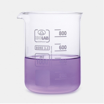 ISOLAB 025.01.250 Beher - Cam - Kısa Form - 250 ml