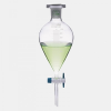 ISOLAB 031.04.250 Ayırma Hunisi - Cam - Konik - Dereceli - Ptfe Musluklu - 250 ml