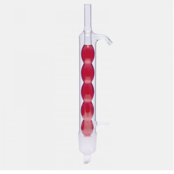 ISOLAB 035.11.030 Soğutucu - Allihn - Soxhlet İçin - 30 ml - Erkek Şilif : NS 29/32 - Cam Yan Kol