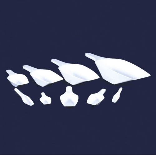 ISOLAB 037.30.100W Kürek - P.P - Dibi Düz - 100 ml - Beyaz