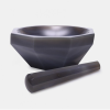ISOLAB 038.07.050 Havan - Agat - Tokmağı İle - Çap 50 mm - Standart Form