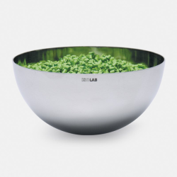 ISOLAB 038.14.060 Kapsül - Paslanmaz Çelik - Dibi Yuvarlak - 60 mm