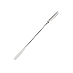 ISOLAB 047.02.180 Spatül - Paslanmaz Çelik - Düz Oluklu - 185 mm ISOLAB 047.02.180 Spatül - Paslanmaz Çelik - Düz Oluklu - 185 mm