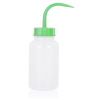 ISOLAB 062.09.05G Piset - Geniş Boyun - P.E. - 500 ml - Yeşil Kapak