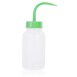 ISOLAB 062.09.05G Piset - Geniş Boyun - P.E. - 500 ml - Yeşil Kapak