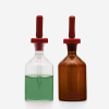 ISOLAB 062.13.100 Şişe - Damlatma - Cam & Şilifli - Amber - 100 ml