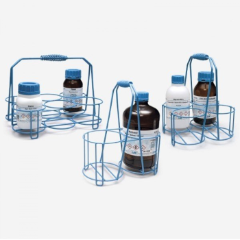 ISOLAB 062.66.500 Şişe Sepeti - Tel - 500 ml Şişeler İçin