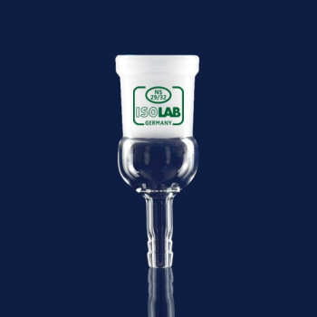 ISOLAB 065.26.014 Adaptör - Düz - Musluksuz - Çap 10 mm - Dişi Şilif : NS 14/23
