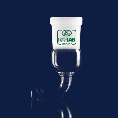 ISOLAB 065.27.029 Adaptör - Eğimli - Musluksuz - Çap 10 mm - Dişi Şilif : NS 29/32