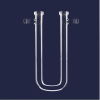 ISOLAB 065.62.180 Kurutma Tüpü - U Şekilli - 180 mm - Çap : 18 mm - Dişi Şilif : NS 14/23