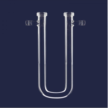 ISOLAB 065.62.100 Kurutma Tüpü - U Şekilli - 100 mm - Çap : 13 mm - Dişi Şilif : NS 14/23