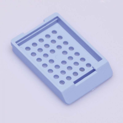 ISOLAB 074.03.005 Parafin Kasedi - Kapaklı - Histoloji - Mavi