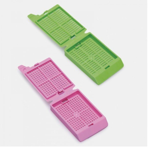 ISOLAB 074.04.002 Parafin Kasedi - Kapaklı - Biopsi - Sarı