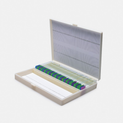 ISOLAB 076.02.001W Lam Kutusu - 50 Lam Kapasiteli - Plastik Kilitli - Beyaz