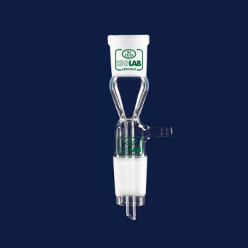 ISOLAB 065.39.029 Adaptör - Alım - Vakum İçin - Düz - Dişi Şilif : Ns29/32 - Erkek Şilif : Ns29/32