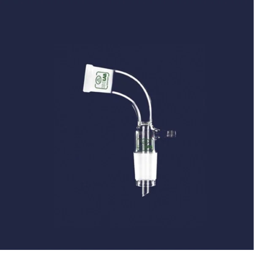 ISOLAB 065.40.014 Adaptör - Alım - Vakum İçin - Eğimli - Dişi Şilif : Ns14/23 - Erkek Şilif : Ns14/23
