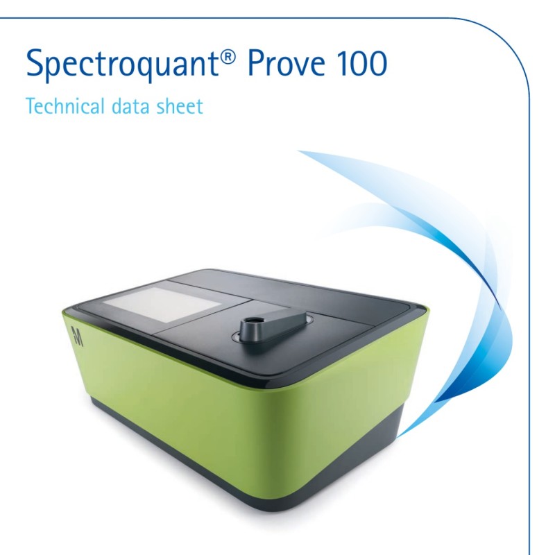 MERCK Prove 100 UV-Visible Su Analiz Spektrofotometresi