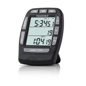 Traceable Üç Ekranlı Saat / Zamanlayıcı