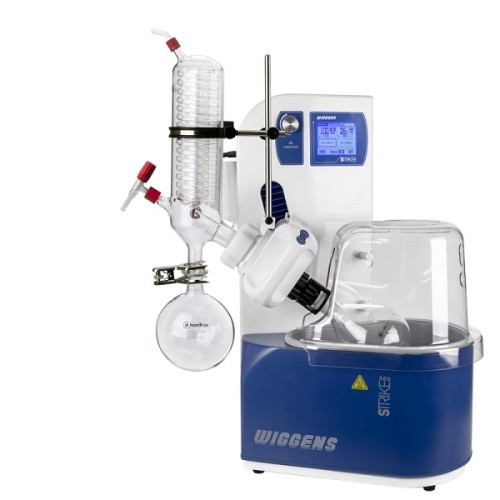 Wiggens Strike 385 Dikey Cam (Buhar yükselen tip) Rotary Evaporatör Wiggens Strike 385 Dikey Cam (Buhar yükselen tip) Rotary Evaporatör