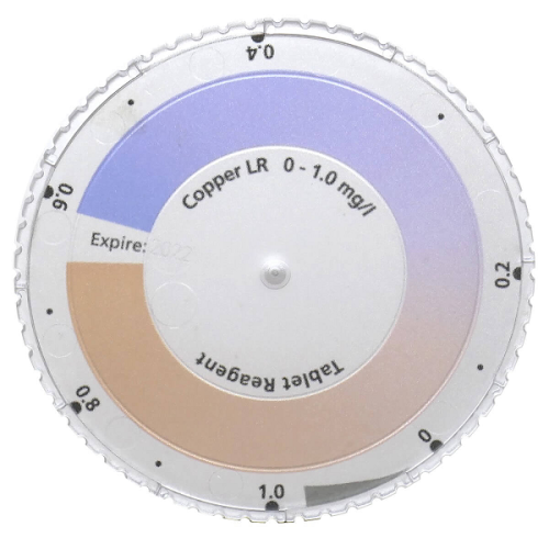 Lovibond Bakır LR Checkit Diski (Serbest ve Toplam) Lovibond Bakır LR Checkit Diski (Serbest ve Toplam)
